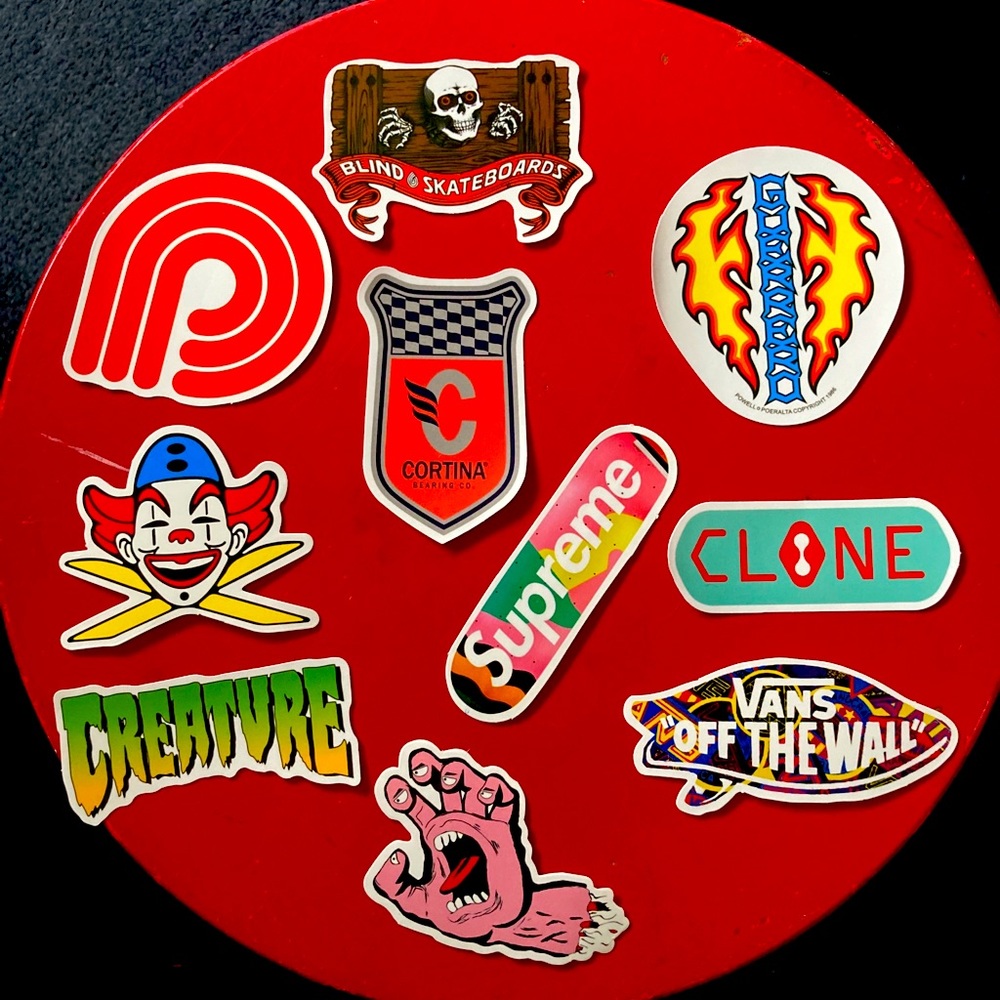 Skateboarding Sticker Pack